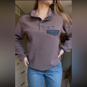 Patagonia Synchilla Fleece in Soft Brown